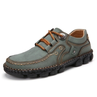 Noracora Men>>Men-Shoes>>Men-Flats Round Toe Vintage Black Men>>Men-Shoes>>Men-Flats