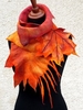 Noracora Orange Red Accessories Vintage Winter Polyester Accessories