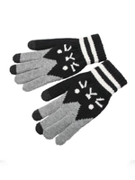 Noracora Pink Gloves Casual Fall Polyester Gloves