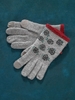 Noracora Plain Gray Gloves Polyester Winter Vintage Gloves