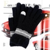 Noracora Plain Light Gray Gloves Polyester Winter Vintage Gloves