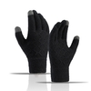 Noracora Plain Navy Blue Gloves Polyester Spring Casual Gloves