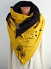 Noracora Plain Yellow Winter Polyester Casual
