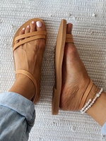 Noracora Sandals Boho Brown Sandals