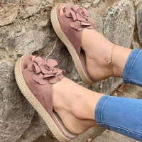 Noracora Shoes Open Toe Casual Mustard Platform Shoes