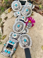 Noracora Silver Accessories Vintage All Season Pu Accessories