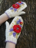 Noracora White Gloves Fall Vintage Polyester Gloves