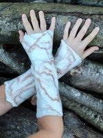 Noracora White Gloves Polyester Fall Casual Gloves