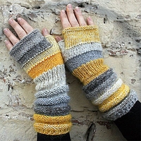 Noracora Yellow Gloves Polyester Winter Casual Gloves