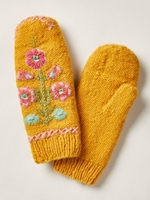 Noracora Yellow Gloves Polyester Winter Gloves