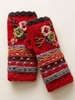 Orange Red Cotton-Blend Casual Tribal Accessories