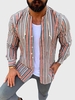 Paneled Cotton Men-Shirts - Noracora