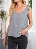 Plain Linen Holiday Tanks & Camis - Noracora