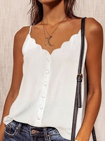 Plain Sleeveless Tanks & Camis - Noracora
