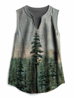 Plants Outdoor V Neck A-Line Tanks & Camis - Noracora
