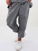 Pockets Casual Linen & Cotton Bottoms - Noracora