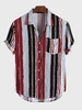 Pockets Shirt Collar Men-Shirts - Noracora