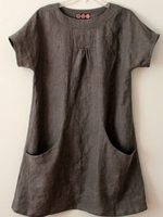 Pockets Short Sleeve Cotton-Blend T-Shirts