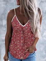 Polka Dots Cotton-Blend Shirts & Tops - Noracora