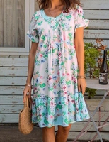 Printed Boho Casual Dresses