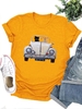 Printed Casual T-Shirts - Noracora