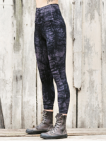Printed Cotton-Blend Leggings - Noracora