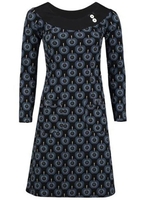 Printed Round Neck Casual Auto-Clearance