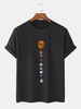 Printed Starry Sky Holiday Men-T-Shirts - Noracora
