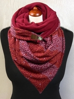 Red Printed Casual Polka Dots Auto-Clearance - Noracora