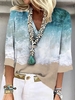 Sea Loose Casual Blouses