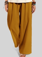 Shift Casual Linen & Cotton Bottoms - Noracora