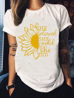 Shift Casual Short Sleeve T-Shirts - Noracora