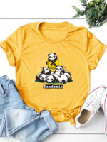 Shift Cotton-Blend Short Sleeve T-Shirts - Noracora