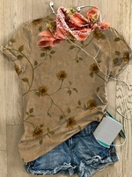 Shift Cotton Casual T-Shirts - Noracora