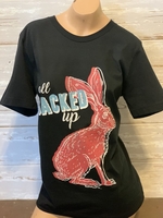 Shift Crew Neck Printed Short Sleeve T-Shirts - Noracora