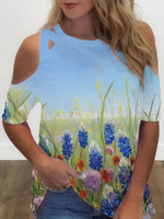 Shift Crew Neck Short Sleeve Tanks & Camis - Noracora