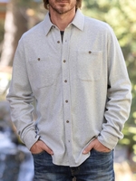 Shirt Collar Cotton-Blend Men-Shirts - Noracora