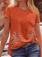 Short Sleeve Casual Blouses&shirts