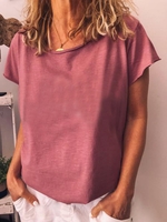Short Sleeve Casual Blouses&shirts