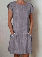 Sleeveless Casual Buttoned System