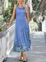Sleeveless Cotton-Blend Casual System