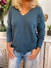 Solid Casual Long Sleeve Sweaters