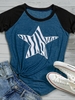 Star Short Sleeve Vintage T-Shirts - Noracora