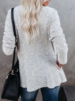 Statement Long Sleeve Cardigans - Noracora