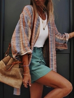 Statement Long Sleeve Cardigans - Noracora