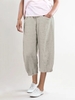 Summer Pockets Shift Casual Capri Pants
