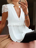 Sweet Cotton Blouses - Noracora