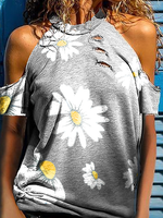 Sweet Cotton Short Sleeve Tanks & Camis - Noracora