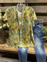 Sweet Short Sleeve Cotton T-Shirts - Noracora