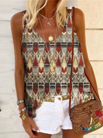 Sweet V Neck Cotton Cold Shoulder Tanks & Camis - Noracora